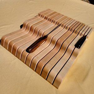 Large In-drawer Two-tier Knife Tray